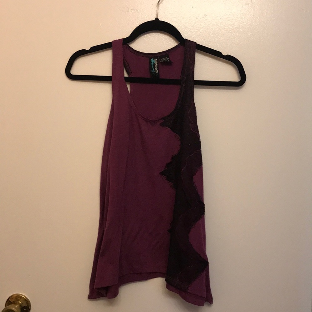Purple tank top